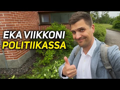 ENSIMMÄINEN VIIKKONI POLITIIKASSA | My week vlogi