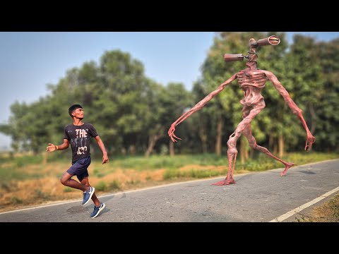 Scary Siren Head In Real Life - New Horror