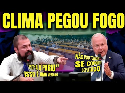 🔥CLIMA PEGOU FOGO!! Dep. Paulo Bilynskyj FICA REVOLTADO é ADVERTIDO APÓS SOLTAR "PALAVRÃO" sobre PEC