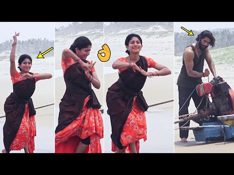 Sai Pallavi Mesmerising Dance | Naga Chaitanya | Thandel Movie Making | Filmy Looks