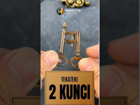 Cara Mudah Merakit Dua Kunci #tekateki #puzzle #shorts