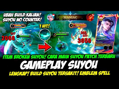 CARA MAIN SUYOU PATCH TERBARU❗ITEM BROKEN SUYOU 1 HIT❗BUILD SUYOU TERSAKIT❗GAMEPLAY SUYOU TOP GLOBAL