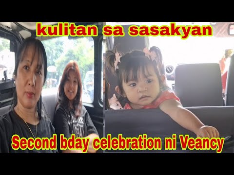 KULITAN SA SASAKYAN HABANG PAPUNTA SA SECOND B-DAY CELEBRATION NI VEANCY.