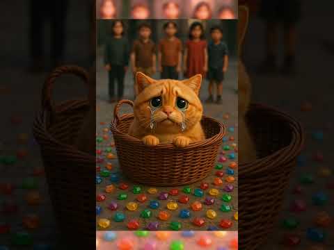 cute cat buy candy