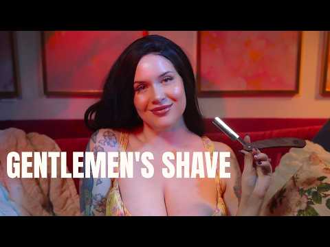 Ultimate Gentlemen’s Shave ASMR ✂️ Relaxing Lather, Razor Sounds & Soft Whispering