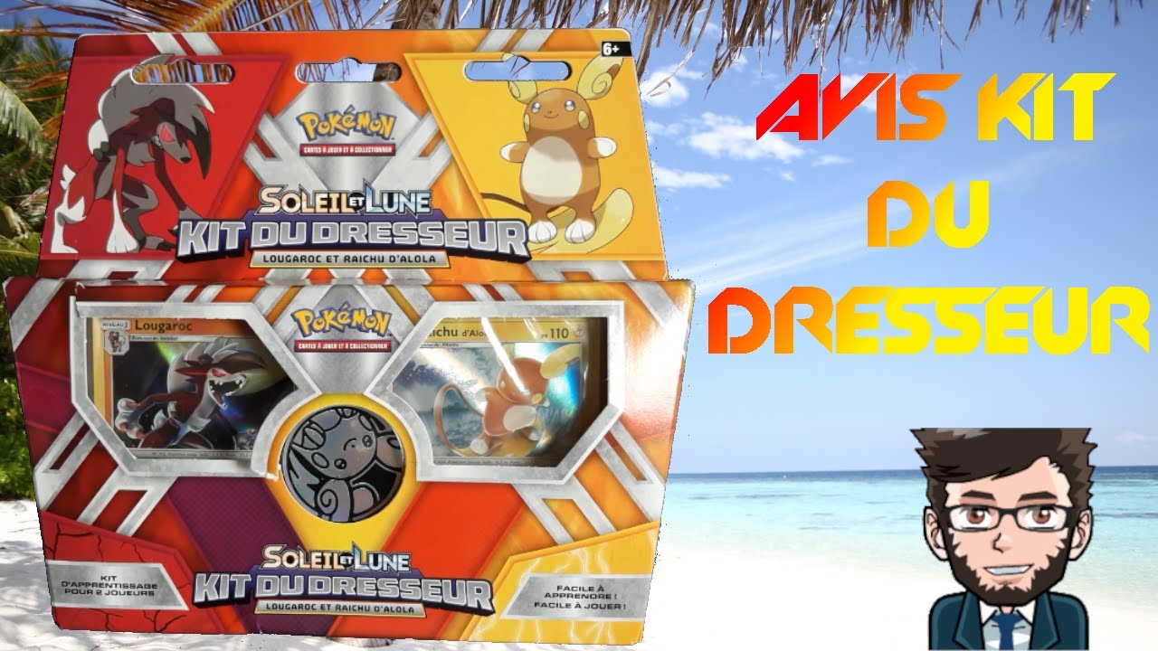 Découverte du Kit du Dresseur: Lougaroc et Raichu d'Alola (double decks à thème)