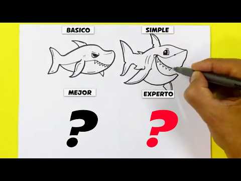 ⭐How To Draw a SHARK   - Easy Drawing For Beginners