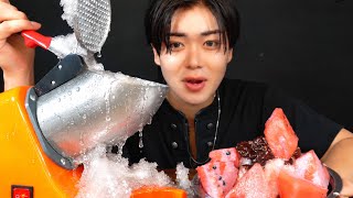 業務用かき氷機買ったらクセ強すぎたwww