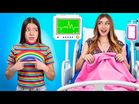 Giga Rich VS Homeless Student in Hospital || Mean Girl From Birth To Death