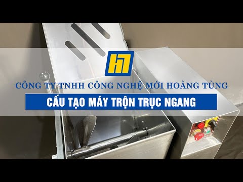 Máy Trộn Bột Trục Ngang 35 Lít