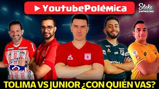 Junior vs Tolima ¿ES CIERTO QUE LA MAYORÍA EN COLOMBIA VA POR EL TOLIMA?