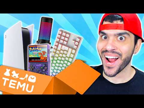 TESTANDO PRODUTOS GAMER DA TEMU!