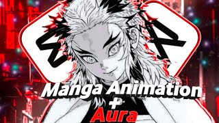 Manga Animation + Aura In Capcut 🥶 Like Ae/Am | Capcut Easy Tutorial | Smooth []✓[]
