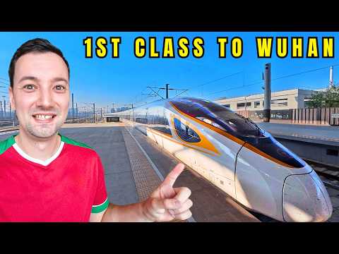 $100 1st Class High-Speed Train To Wuhan, China 🇨🇳