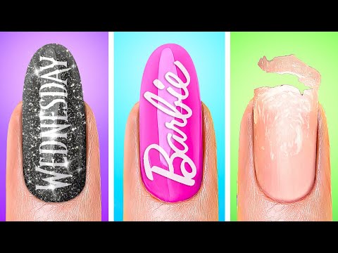 BARBIE VS. WEDNESDAY BASTELARBEITEN || Geniale DIY-Ideen & Miniaturen basteln mit 123 GO! SCHOOL