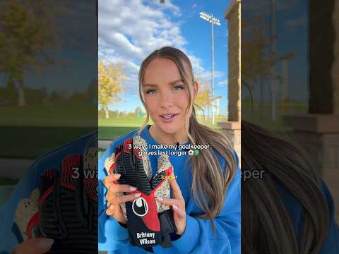 How to make your goalkeeper gloves last longer (from a pro goalkeeper) #goalkeeper #goalkeepergloves