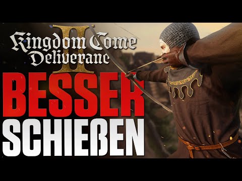 PERFEKT SCHIEßEN - Fernkampf Tipps für Kingdom Come Deliverance 2   Bogen, Armbrust und Schießeisen