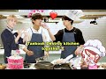 BTS Destroy kitchen   Taekook cooking together  Hindi dubbing  Part-1