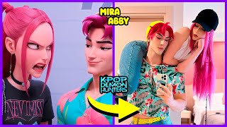 KPOP Demon Hunters Couple in a Real-Life TikTok Version 3. Guess the Songs by Their Voice Rumi, Jinu