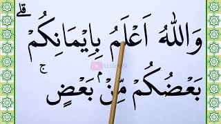 KHUSUS TERBATA BATA BELAJAR MEMBACA QURAN SURAH AN NISA KATA DEMI KATA AYAT 25 BAG 1 DENGAN TAJWID