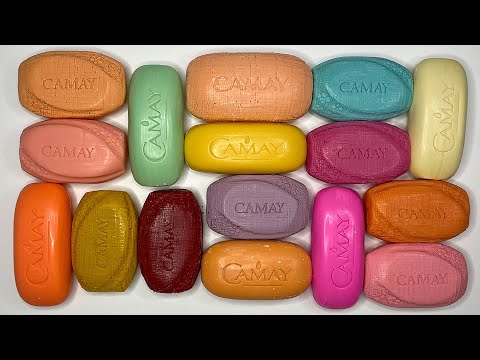 Compilation Cutting Camay Soap / Asmr Soap / Crunchy soap / Relaxing Sounds / Asmr No Talking