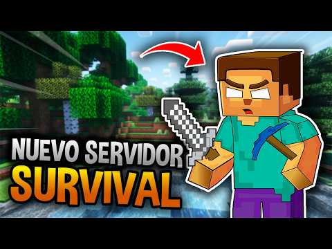 ✨ NUEVO SERVIDOR Survival para MINECRAFT PE 1.21.94 ✅ ¡Items OP y Vanilla! (Java & Bedrock)