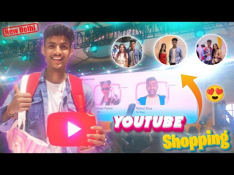 My First YouTube Shopping 🛍️ Event | New Delhi 😍 Event| @youtubecreators