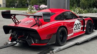 Supercar Madness in St.Moritz - (4x Ferrari F40, F50, 599 GTO, Carrera GT, Ford GT, 935, SF90XX)