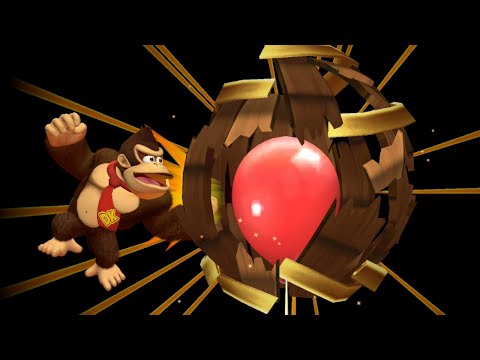 Donkey Kong Country Returns HD - Weighty Way and Boulder Roller (Switch Gameplay)