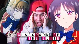 FIRST TIME REACTION TO *Classroom of The Elite*