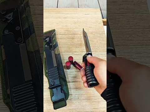 Can This Knife Actually Shoot?! #shorts
