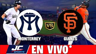 ⚾🔴EN VIVO: SULTANES DE MONTERREY VS SAN FRANCISCO GIANTS ⚾ EXHIBICIÓN GAME - NARRACIÓN CON PANCHO