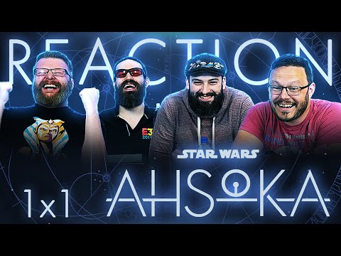 Ahsoka 1x1 REACTION!! "Part One: Master and Apprentice"