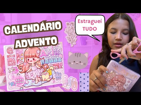 CALENDÁRIO ADVENTO - UNBOXING