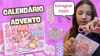 CALENDÁRIO ADVENTO - UNBOXING