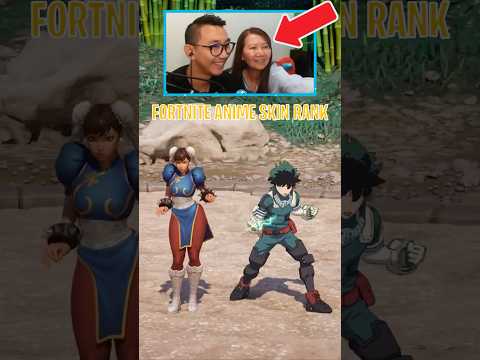 Every Fortnite Anime Skin Ranked (ft. My Mom)