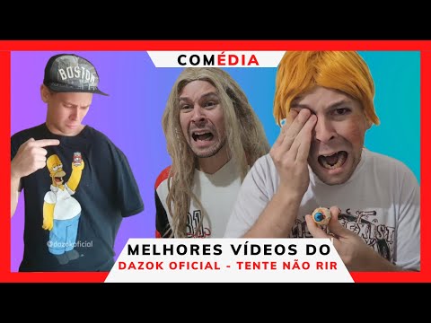 MELHORES VÍDEOS DO DAZOK OFICIAL - TENTE NÃO RIR - COMPILADO #1