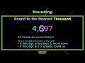 Rounding Whole Numbers: Key Concepts and Techniques