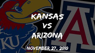 Kansas Jayhawks vs Arizona Wildcats 2010