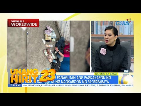 Kapuso Sa Batas Milyon Milyong Pera Na Tumapon Sa Kalsada Pinulot Ng