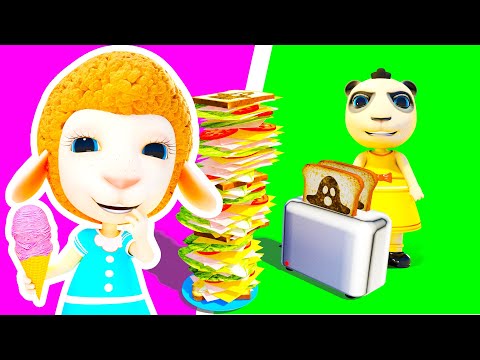 A Dolly Voltou a Comer os meus Doces | Panda do Mal | Dolly e Amigos