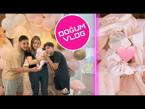 BEBEĞİMİZ DÜNYAYA GELDİ !! DOĞUM VLOG