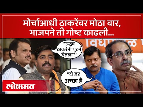 भाजपचे आरोप, कागदही दाखवला... ठाकरेंचा माणूसही थेट भिडला, काय घडलं? Hindi Marathi Row | AM3