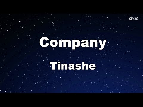 Company – Tinashe Karaoke 【With Guide Melody】 Instrumental