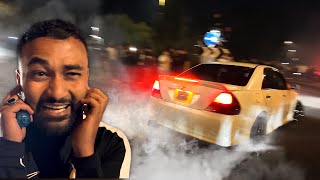 Drifting In Front Of Police