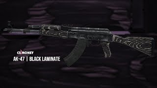 AK-47 Black Laminate Gameplay