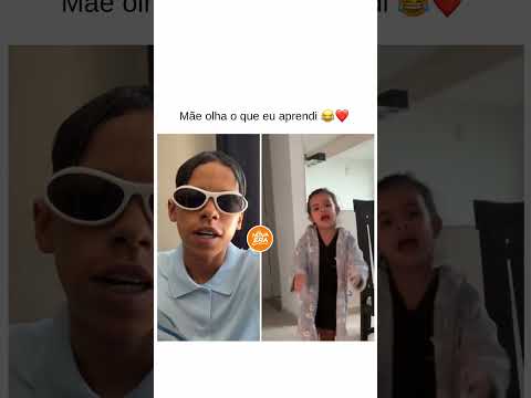 Mãe olha o que eu aprendi 😂❤️