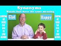 Exploring Synonyms for Young Learners