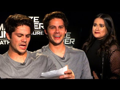 ¡Dylan O’ Brien Practica Español de Telenovela y Habla del Chupacabras!