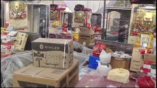 बागेश्वर धाम में 251 कन्याओं के विवाह महामहोत्सव में दी जाने वाली उपहार सामग्री की झलक